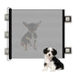 Retractable Dog Gate for Outdoor Staris Hallways Doorways No Drill