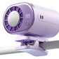 360 Rotatable 199-Speed Ice Cooling Clip Fan with Neck Lanyard TEC Semiconductor Cooling Fan Turbo Boost Wind