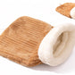 Warm Sherpa Pet Sleeping Bag Pet Sleep Sack Comfortable Pet Bed Bag