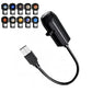 USB Star Projector Light Galaxy Planet Night Lamp with Replaceable Slides