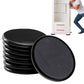 8 Piece Furniture Sliders Reusable Pads for Hardwood Floors and Carpet