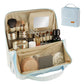 Large Capacity Standing Makeup Bag Travel Makeup Organizer Cosmetic Bag