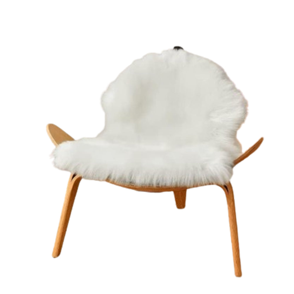 Faux Sheepskin Fluffy Rugs Chair Seat Covers
