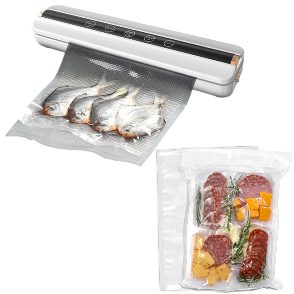 Portable USB Vacuum Food Sealer Machine with 10 Sealing Bags