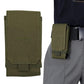 Tactical Molle Pouch for Smartphone Flip Top Outdoor Mobile Phone Pouch for Hiking Camping