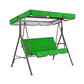 Durable Garden Swing Seat Canopy Replacement Waterproof Swing Top Cover Furniture-Green,XL