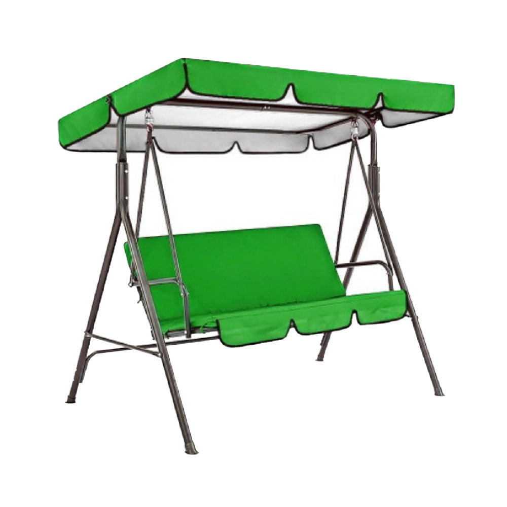 Durable Garden Swing Seat Canopy Replacement Waterproof Swing Top Cover Furniture-Green,XL