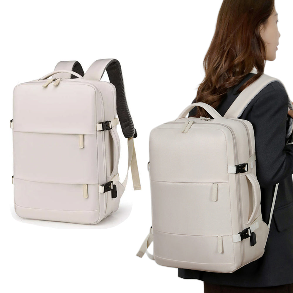 Large Capacity Travel Backpack with USB Charging Port