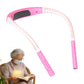LED Book Light Adjustable Brightness Neck Reading Light for Knitting Repairing