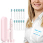 22000 VPM Electric Toothbrush with 10 Brush Heads and 6 Modes Toothbrush Sets