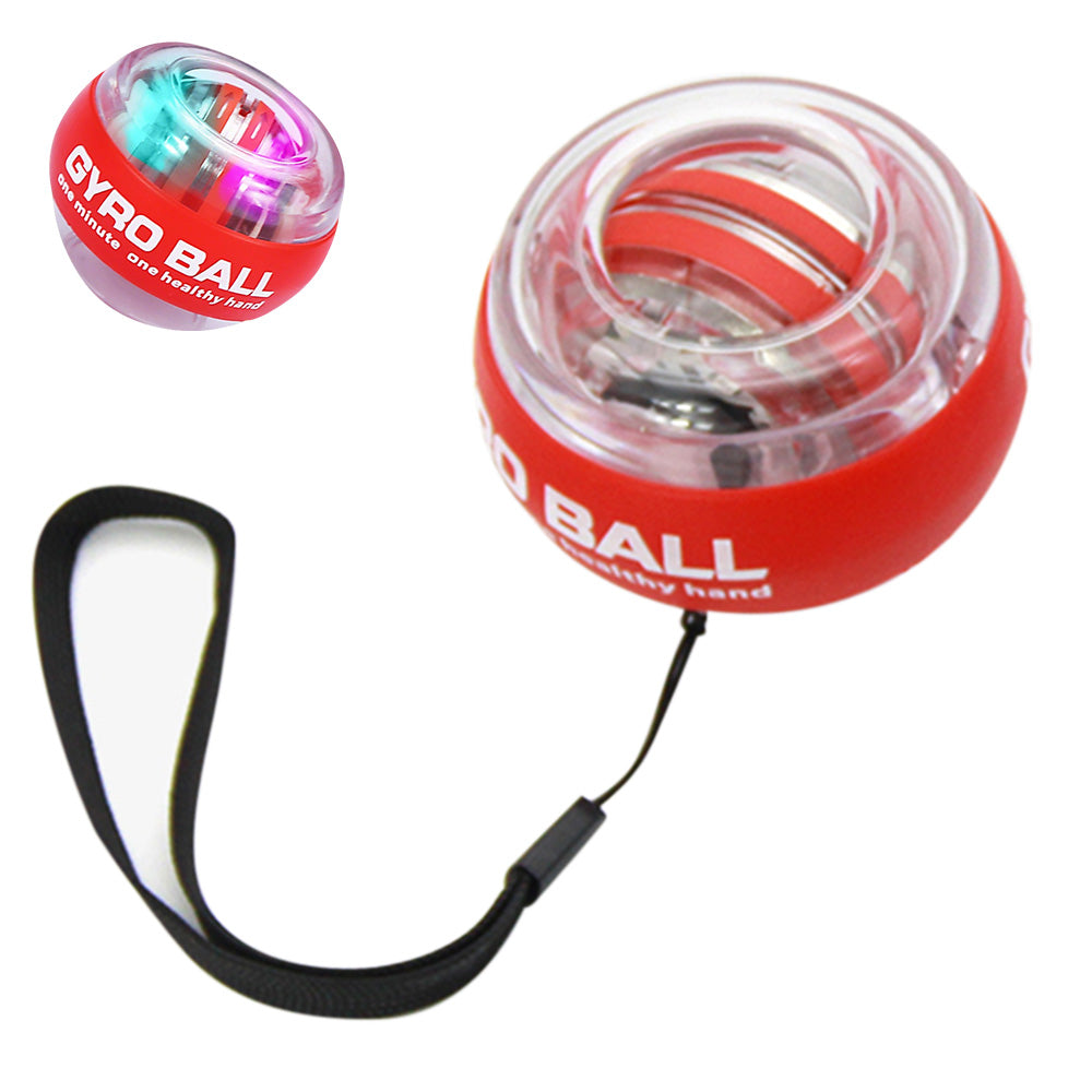 6 Colors LED Gyroscope Wrist Exercise Ball Strength Trainer Muscle Training