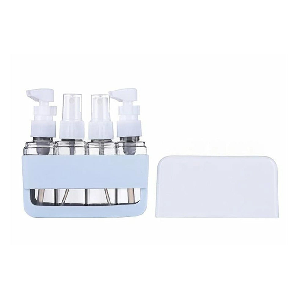 Portable 4-in-1 Travel Bottle Set for Toiletries