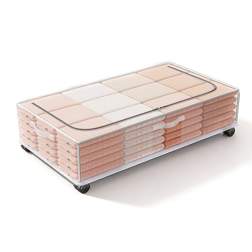 Under Bed Storage Containers With Wheels Under Bed Storage Drawers For Shoes Blankets Clothes