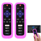 2 Pack Glow in The Dark Silicone Case Cover for Roku TV Remote