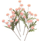 5 Pack Stem Cloth Dandelion Ball Artificial Flowers with Bendable Stems