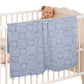 Heart Checkered Blanket Soft Polyester Blanket for Bed and Travel