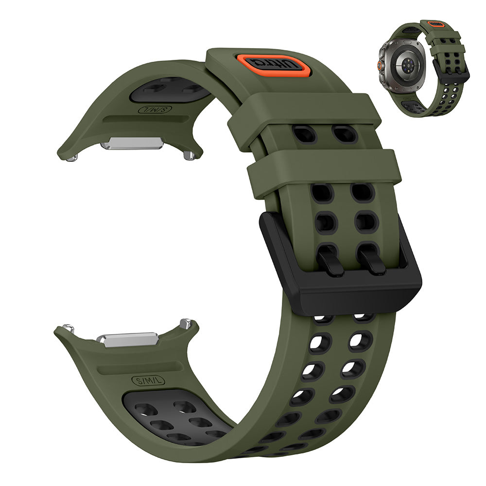 Silicone Watch Band for Samsung Galaxy Watch Ultra2 Ultra 2025 47mm