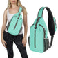 Water-Resistant Crossbody Sling Backpack for Travel and Daily Use