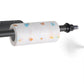 Paper Towel Holder with Spray Pump Hanging Wall Mount Papertowels Roller Sprayer