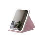 Fold LED Dimmable Makeup Mirror with 3 Colors Adjustable Light