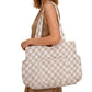 Corduroy Tote Bag with Side Water Bottle Pockets Large Shoulder Bag Casual Handbag