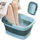 Collapsible Foot Bath Basin for Soaking Feet Foot Tub with Massage Acupoint