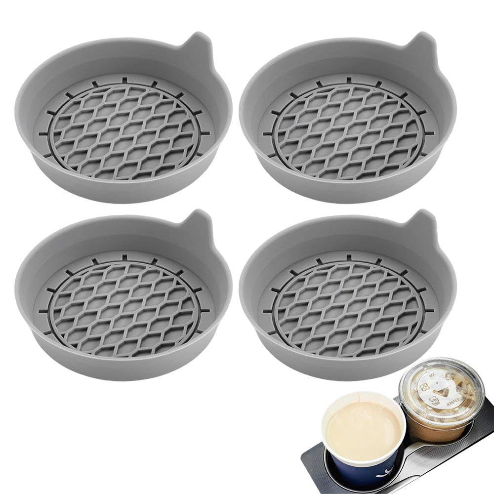 4PCS Universal Car Auto Cup Holder Anti Slip Insert Coaster Car Accessories