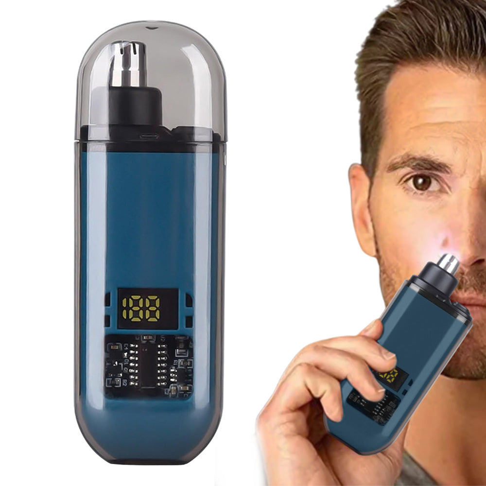 Portable Electric Nose Hair Trimmer For Men USB Rechargeable Ear and Nose Hair Trimmer