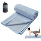 Hot Yoga Towel Microfiber Sweat Anti-Slip Yoga Mat Towels for Bikram Pilates
