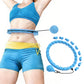 32 Section Weighted Hoola Hoop Adult Smart Hula Thin Waist Fitness Weight with Rollers