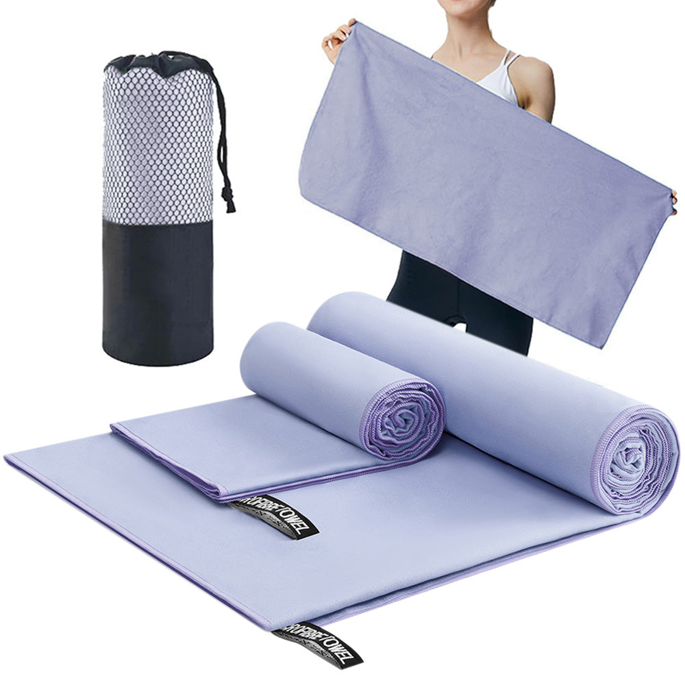 Microfibre Towel Perfect for Gym, Travel & Beach Swimming Towels for Sports Camping & Hiking