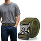 Nylon Tactical Belt Quick-Release for Outdoor Work Daily