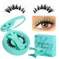 2XReusable Eyelashes Kit No Glue Needed Easy to Wear and Remove-Style 3
