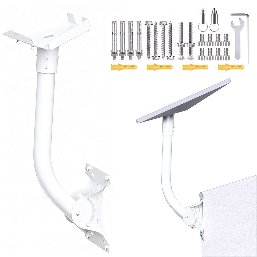 Adjustable Wall and Roof Mount Kit Compatible with Starlink Standard 4 and 4X Gen 3 and V3