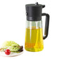 2 in 1 Olive Oil Dispenser with Pouring and Spraying Function 470ml Capacity