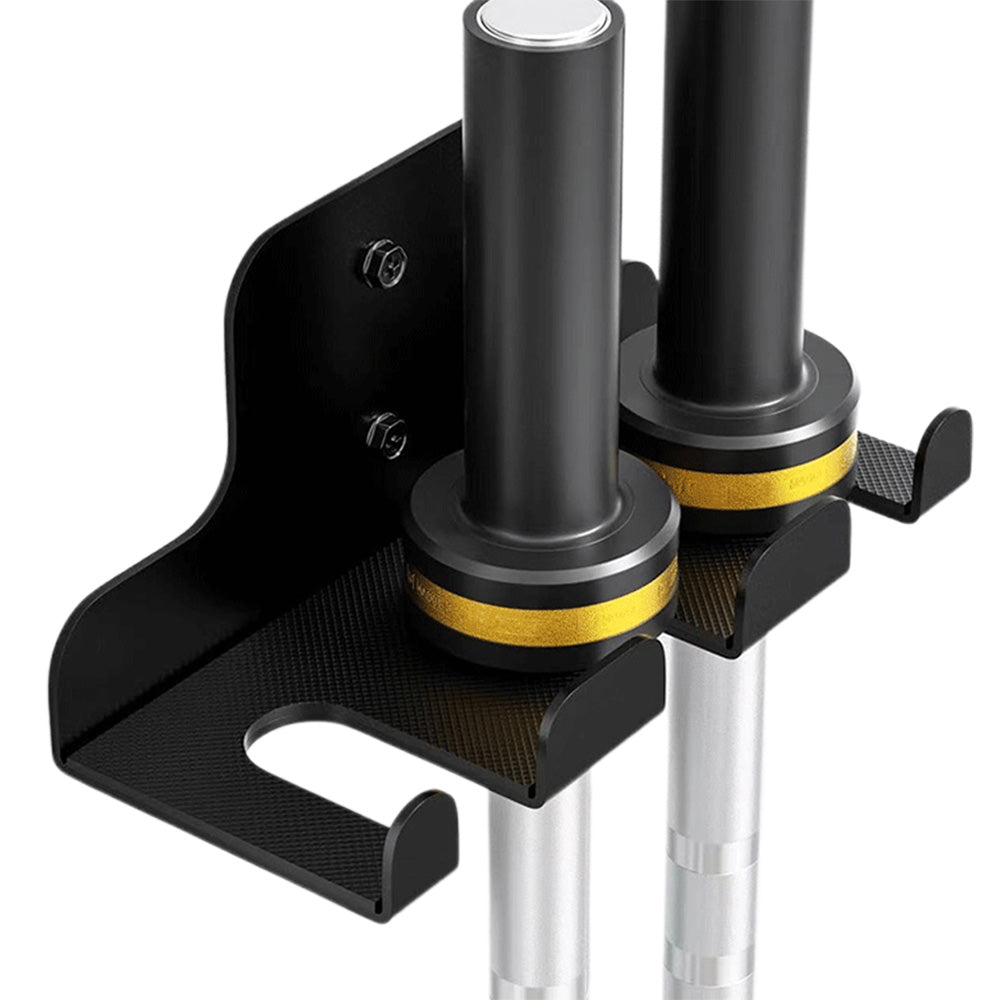 Olympic Barbell Hanger Garage Gym Bar Wall Rack Vertical Barbell Mount