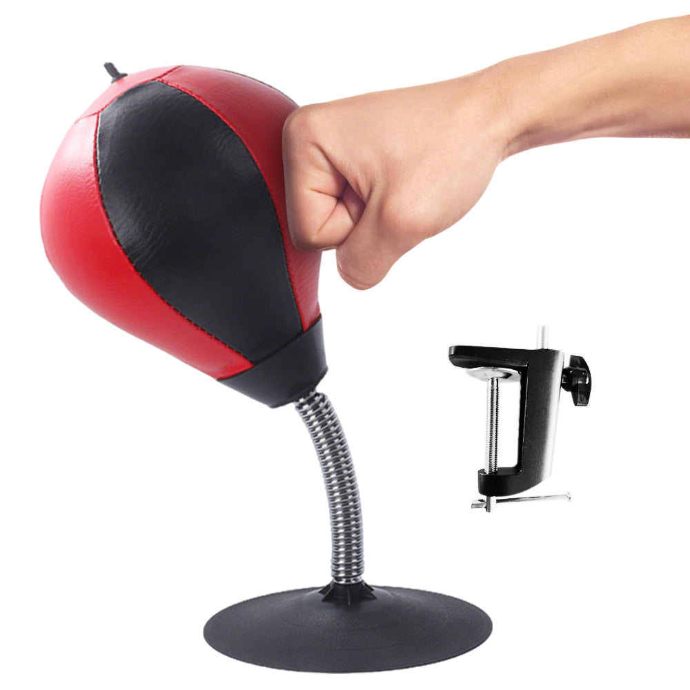 Desktop Punching Speed Ball with Clamp and Suction Cup