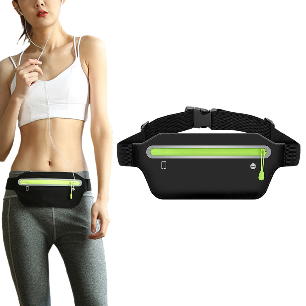 Unisex Belt Bag Waist Pack for Running Hiking Travel Workout Adjustable Strap