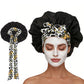 Satin Bonnet for Sleeping Double Layer Sleep Hair Bonnets Caps for Curly Braid Hair