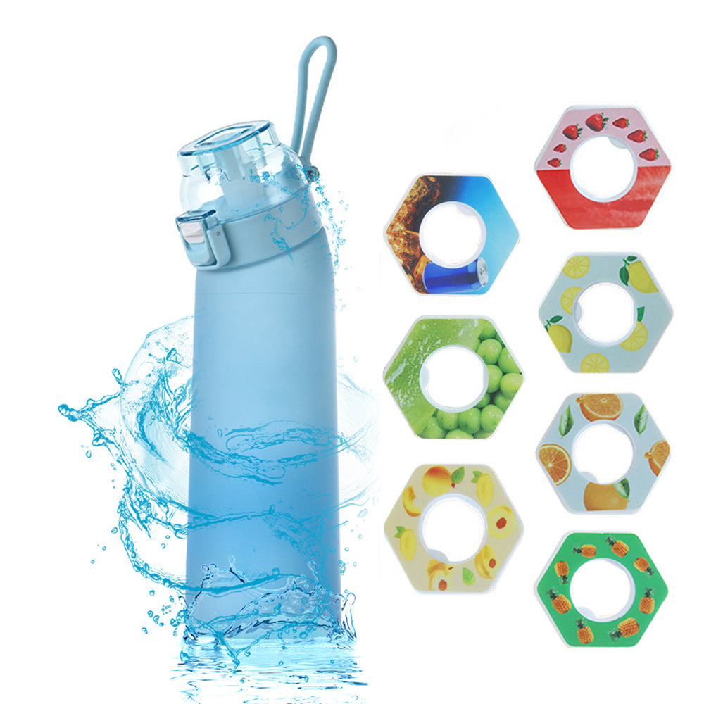 700ML or 1000ML Scent Water Bottle Leak Proof Sport Water Cup with 7 Fragrance Rings