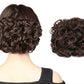 Curly Hair Bun Extension Messy Bun Hairpiece for Instant Updo