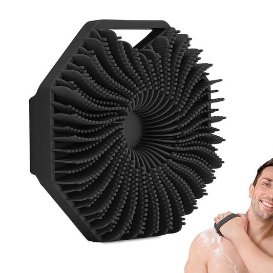 Silicone Body Scrubber for Gentle Exfoliation and Massage for All Skin Types
