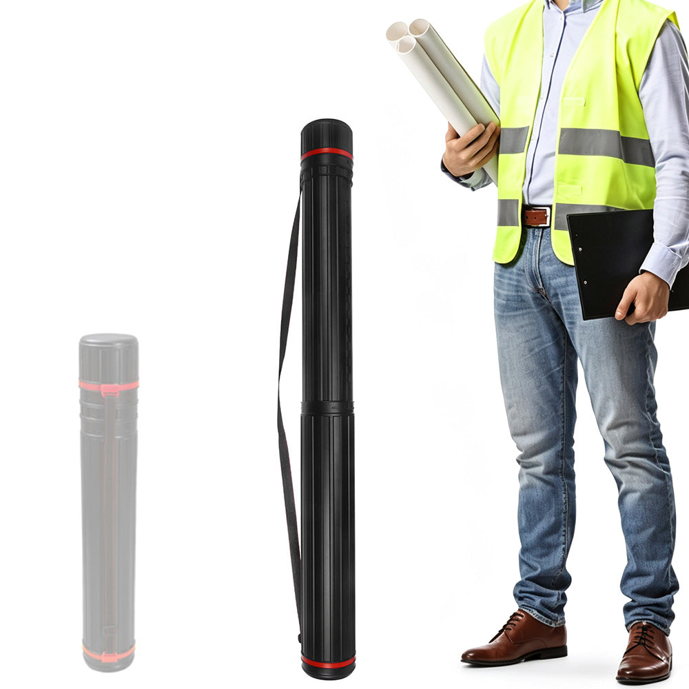 Water Resistant Telescopic Art Tube with Shoulder Strap