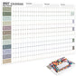 2027 Full Year Wall Calendar for Home Office and School Planning