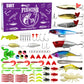 Fishing Lures kit Baits Tackle for Bass Trout Salmon Fishing Accessories