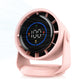Table Fans Digital Display Rechargeable Fan Ultra Quiet Wall Mounted Desk Fans
