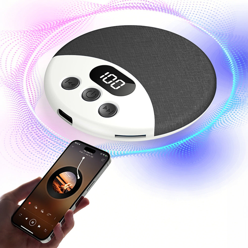 Under Pillow Speaker for Sleeping Portable Wireless Bone Conduction Pillow Speaker