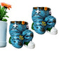 2XCreative Resin Jeans Shape Outdoor Planter Garden Decor Pot for Home Lawn Yard