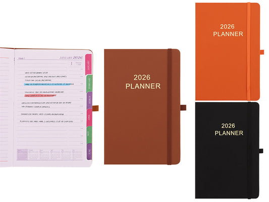 2026 Daily Hourly Planner Day To View Office Planner Schedule Book