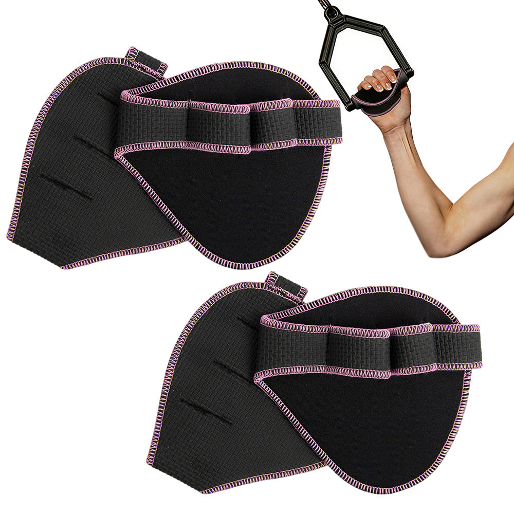 2XFour Finger Gym Palm Grip Gloves Non Slip Weight Lifting Gloves for Men And Women